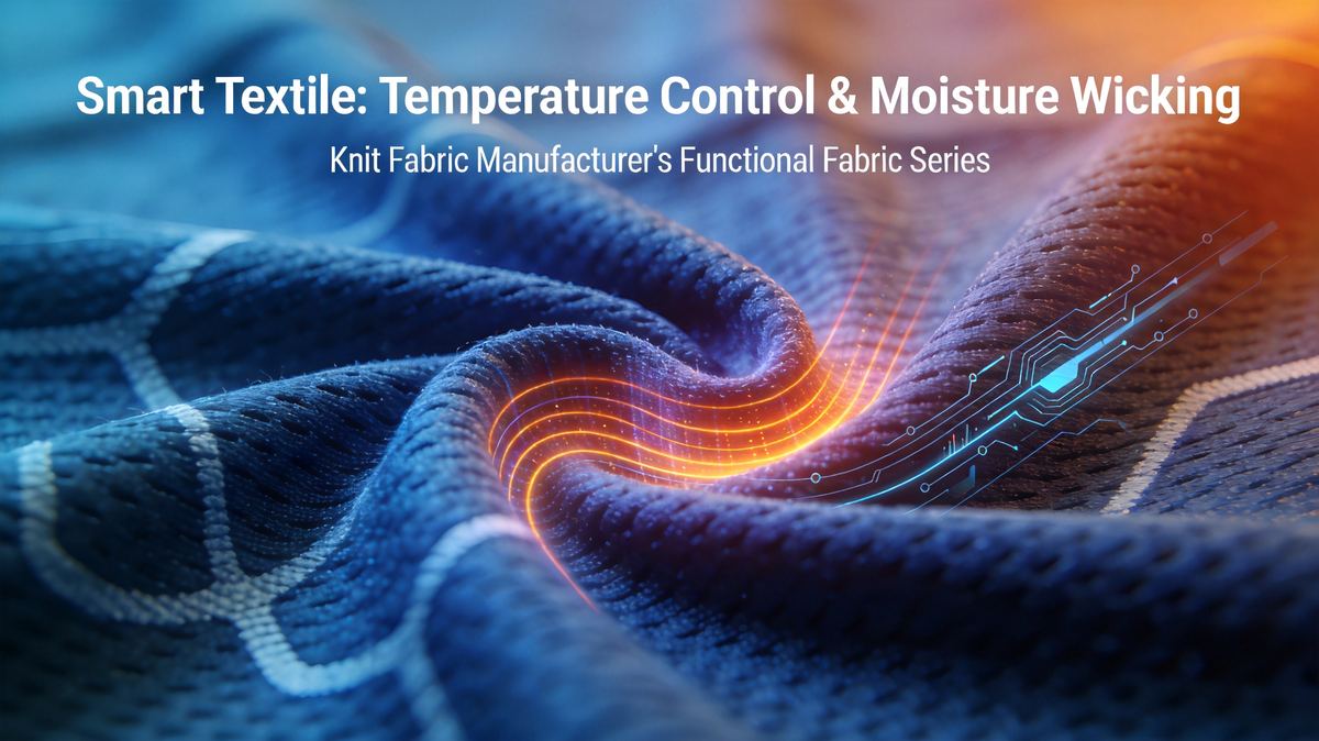 Functional Knit Fabrics 2026: Smart Textiles, Temperature Control and Performance Innovation