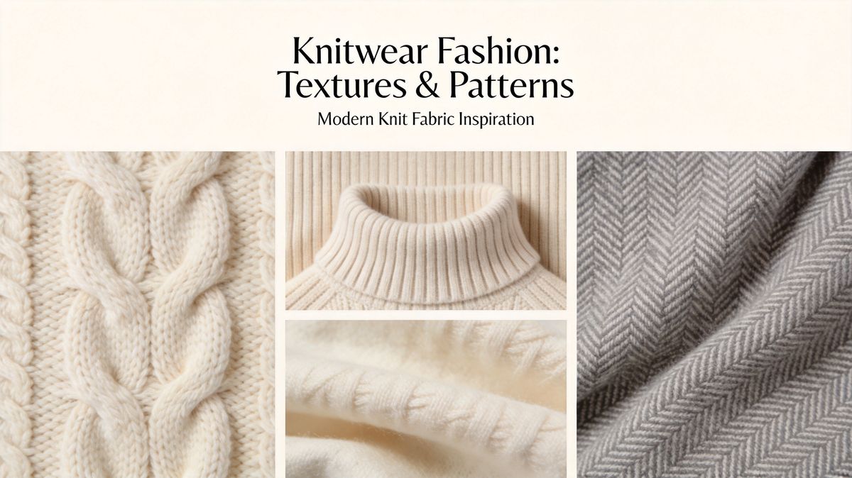 Knitwear Trends 2026: What's Shaping the Future of Knitted Textiles